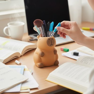 Pot à crayon | Design Bureau Élégant - Coin Numérique