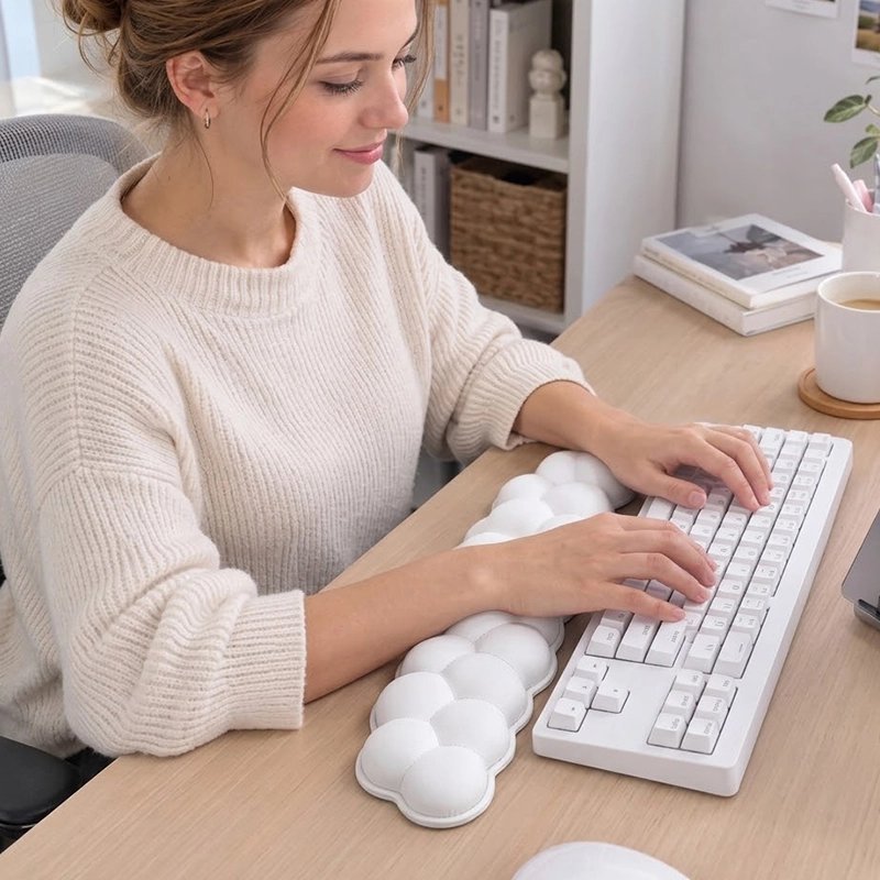 Repose-poignets clavier ergonomique | CloudRest - Coin Numérique