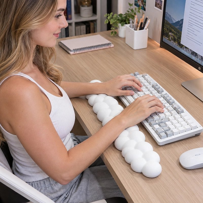Repose-poignets clavier ergonomique | CloudRest - Coin Numérique