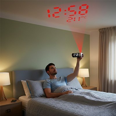 Réveil à projection | Optimum - Coin Numérique