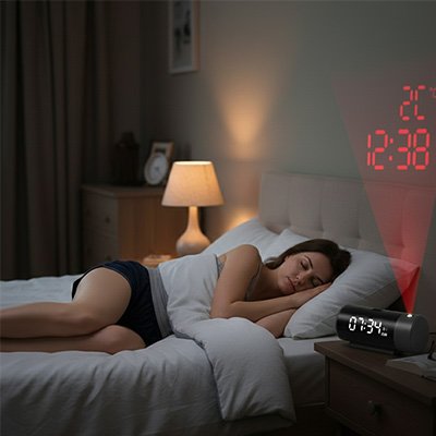 Réveil à projection | Optimum - Coin Numérique