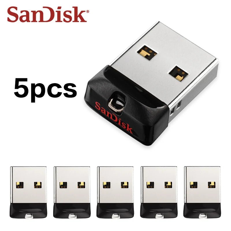 SanDisk Super Mini USB 2.0 Flash Drive 32GB - Coin Numérique