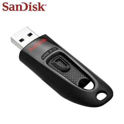 SanDisk Ultra USB 3.0 Flash Drive 16GB - 512GB - Coin Numérique