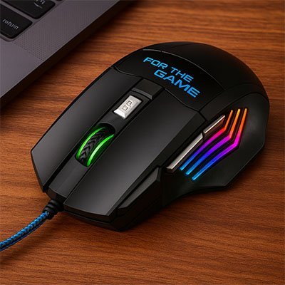 Souris filaire | Ultra - Précise Ergonomique - Coin Numérique