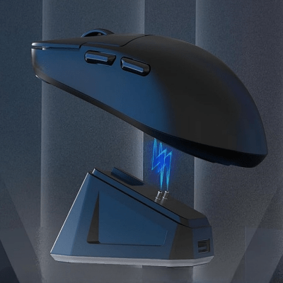 Souris Gamer Sans Fil - WirelessGamerMouse™ - Noir - Coin Numérique