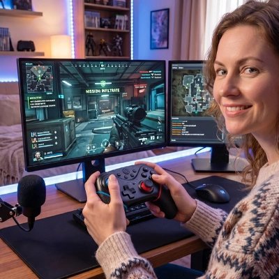 Souris Gaming Sans Fil – Réactivité Ultra‑Rapide & Précision - Coin Numérique