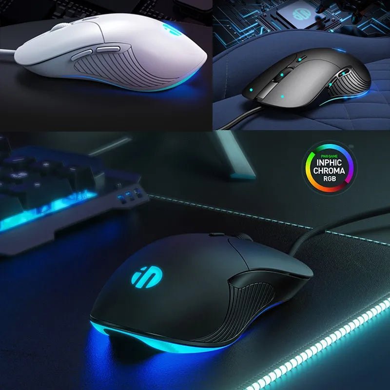 Souris PC | RGB et câble - Coin Numérique