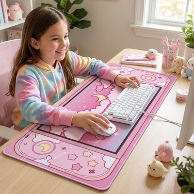 Sous main bureau enfant | Créatif - Coin Numérique
