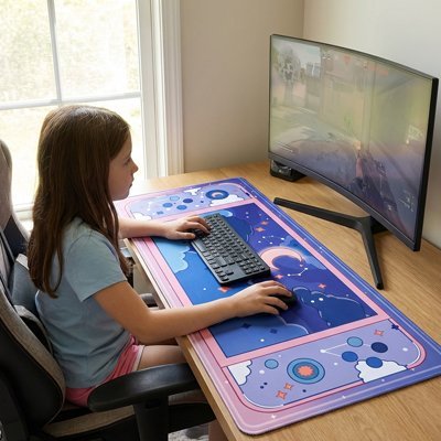Sous main bureau enfant | Éducatif - Coin Numérique