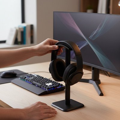 Support casque | Elegant Pro - Coin Numérique