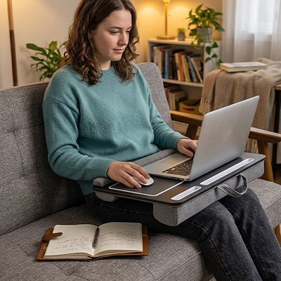 Support ordinateur portable | Ergonomique - Coin Numérique