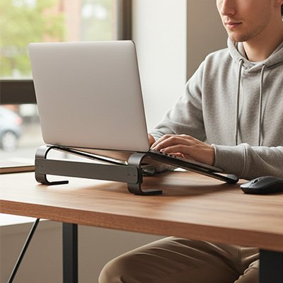 Support pour ordinateur portable | Ergonomique Réglable - Coin Numérique