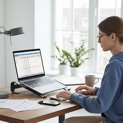 Support pour ordinateur portable | Ergonomique Réglable - Coin Numérique