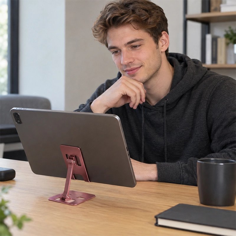 Support tablette pliable et réglable | FlexiStand - Coin Numérique