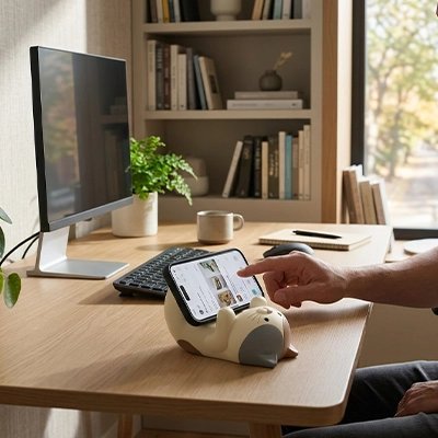 Support Téléphone | Réglable Stable - Coin Numérique