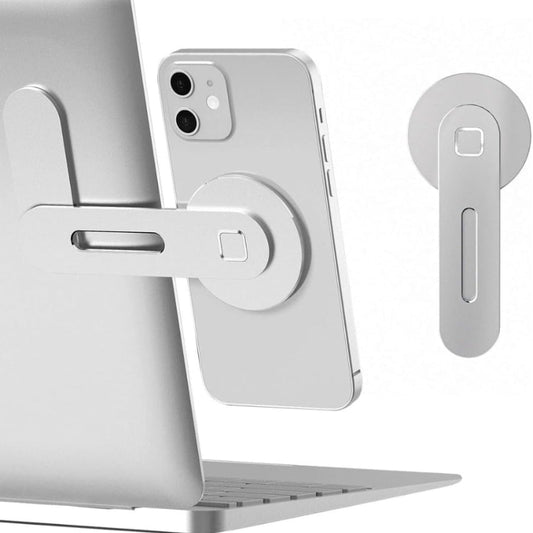 SUPPORT TELEPHONE - SnapSide™ - Argent - Coin Numérique