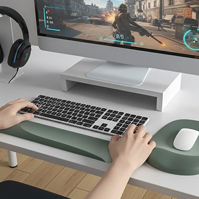 Tapis de souris ergonomique | ComfortPro - Coin Numérique