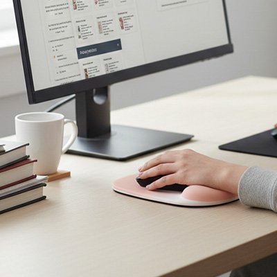 Tapis de souris ergonomique | ComfortPro - Coin Numérique