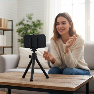 Trepied telephone | Stable et Ajustable - Coin Numérique