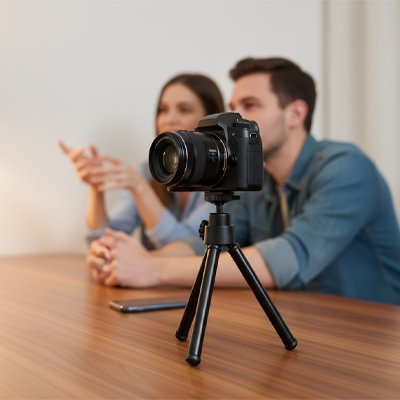 Trepied telephone | Stable et Ajustable - Coin Numérique