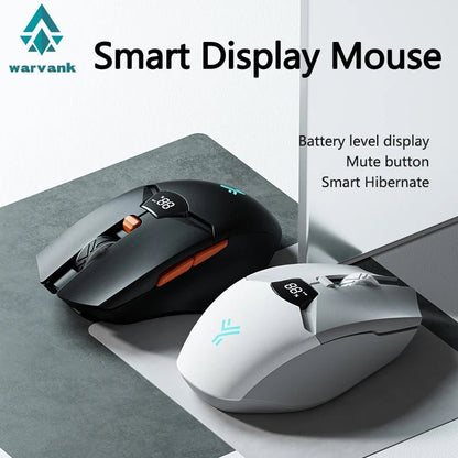Warvank SX01 – Souris Bluetooth sans fil avec écran intelligent - Coin Numérique