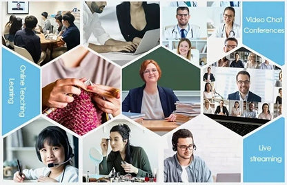 Webcam PC | 1080P Full HD avec support - Coin Numérique