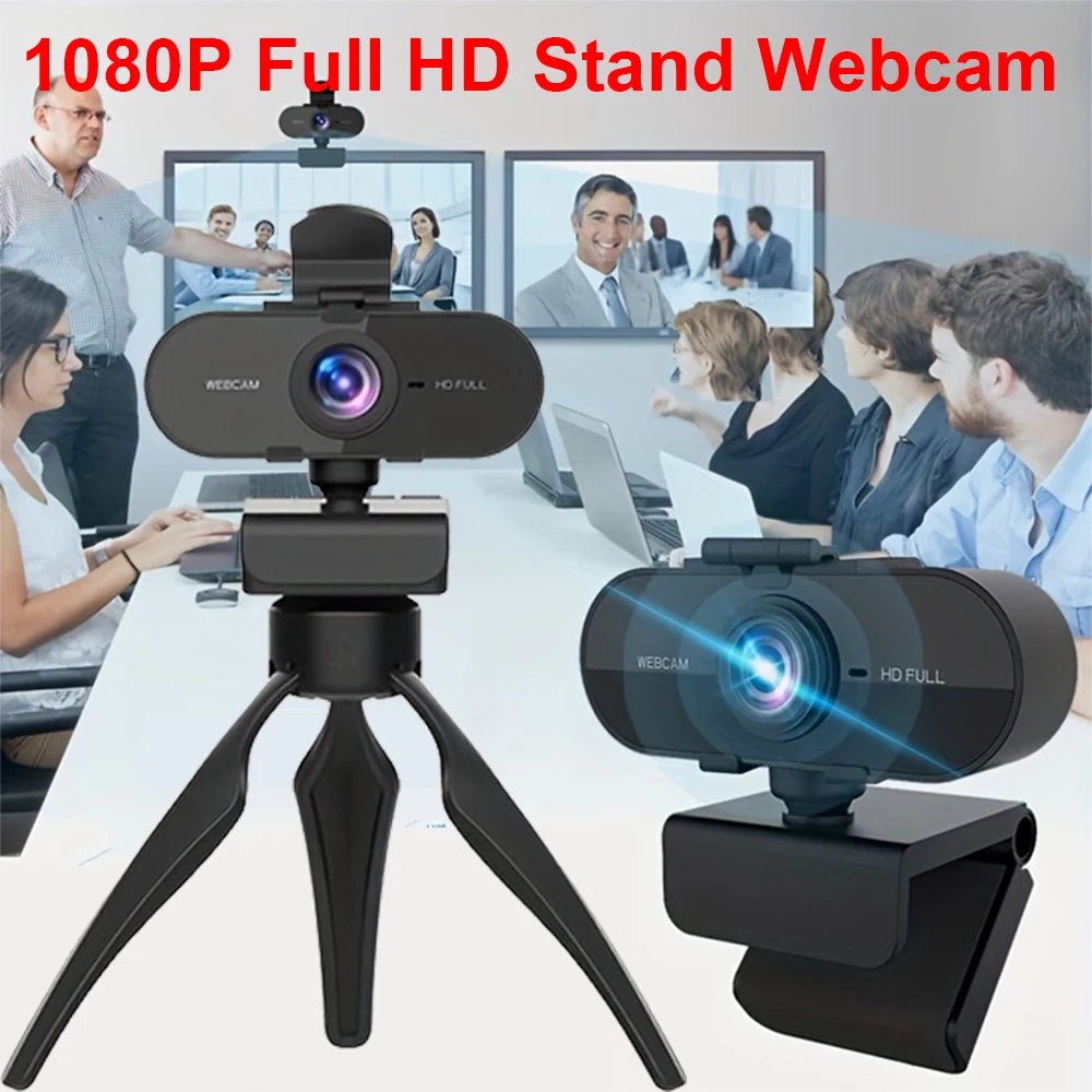 Webcam PC | Full HD 1080P avec support - Coin Numérique