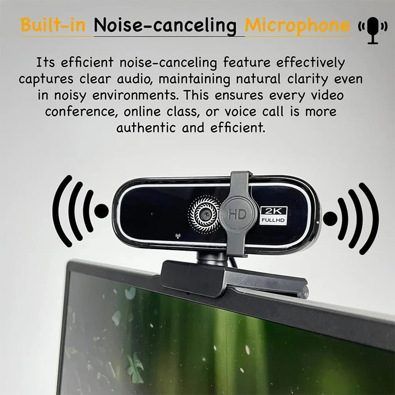 Webcam PC | Xiaomi Q1 4K 2K/1080P HD 2025 - Coin Numérique