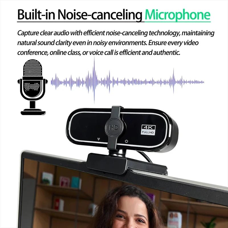 Webcam PC | Xiaomi Q1 4K 2K/1080P HD 2025 - Coin Numérique